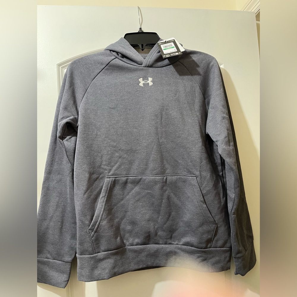 Under Armour Gray Sweatshirt with Raglan Sleeves